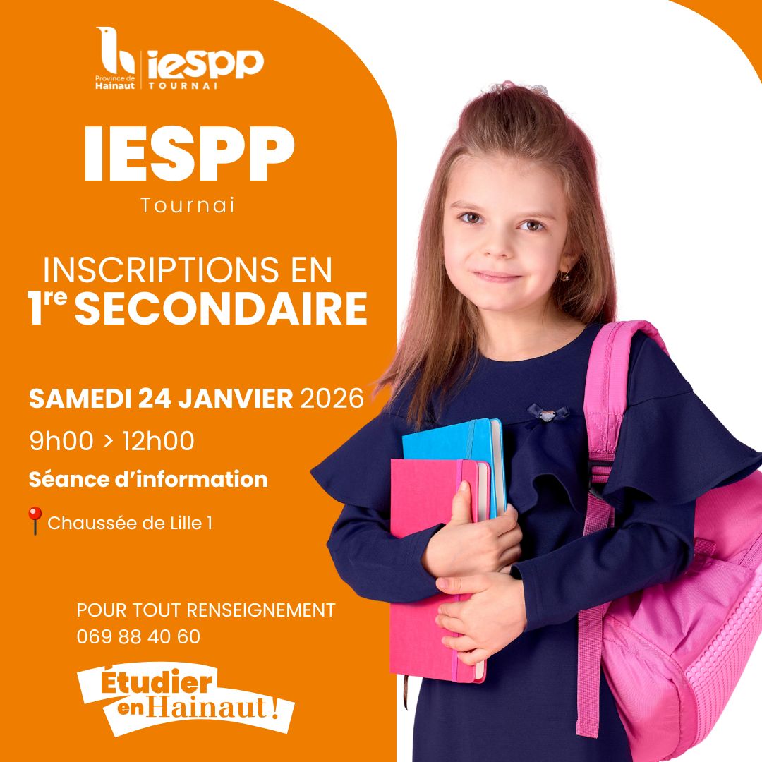 Les inscriptions en 1re secondaire approchent ... ne manquez pas la séance d'information du 24 janvier 2026