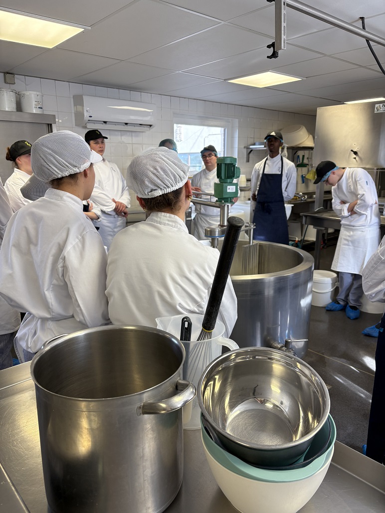 Immersion au cœur de la valorisation des produits laitiers pour la section Hôtellerie