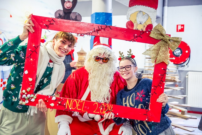 On fêtait Noël à l’IESPP Tournai