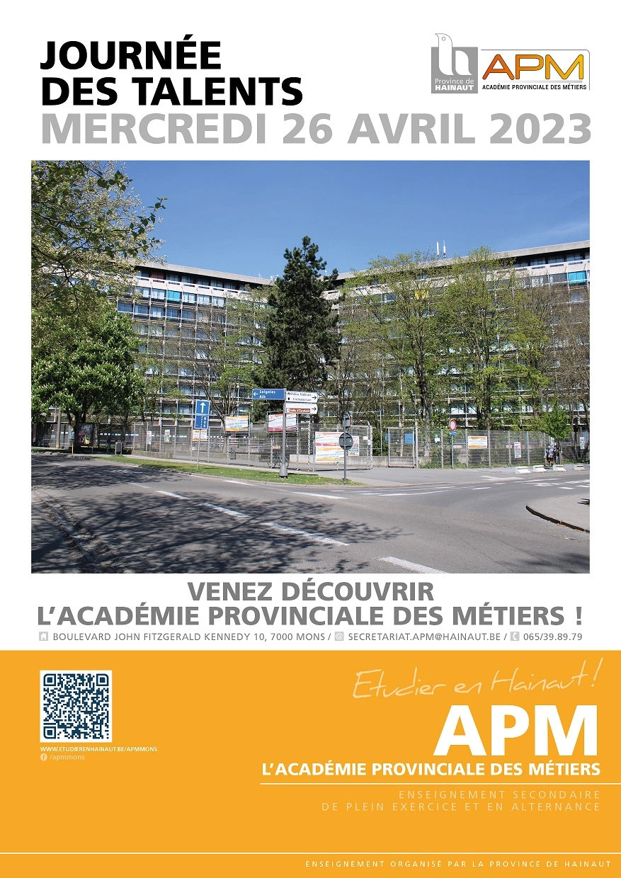 Acad mie des M tiers APM Mons Etudier en Hainaut