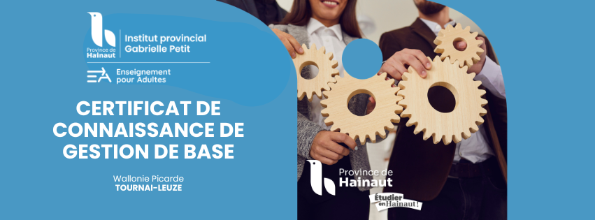 certificat de connaissance de gestion de base 1