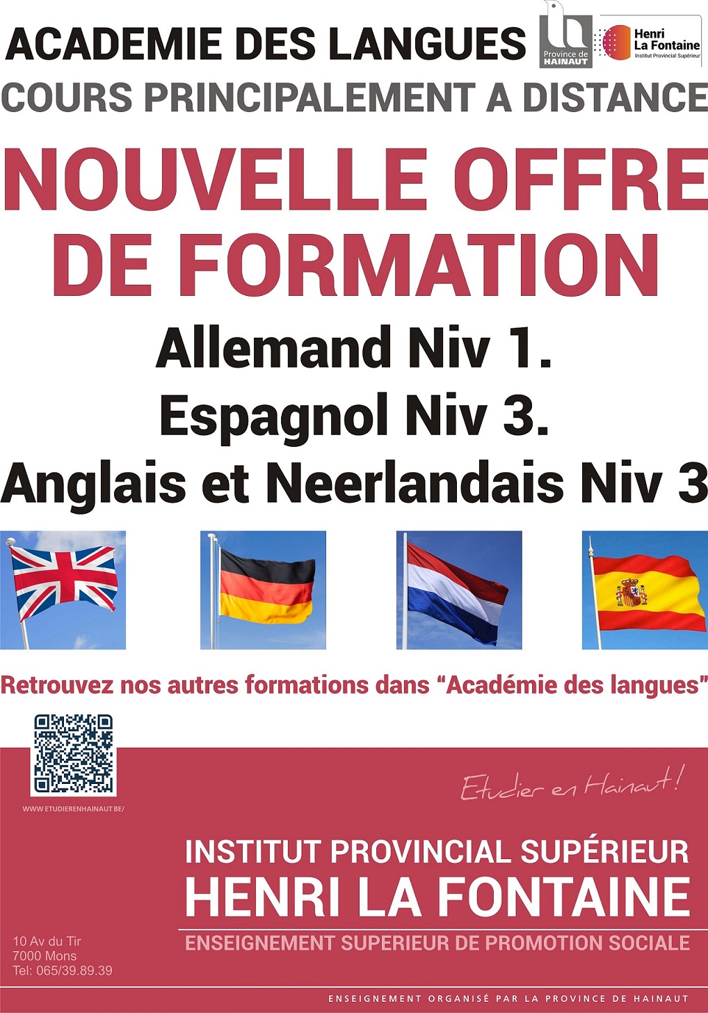 Académie des langues : nouvelles offres de formation