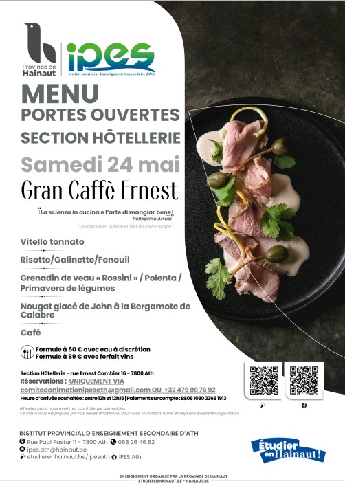 Menu PO 24 mai 2025